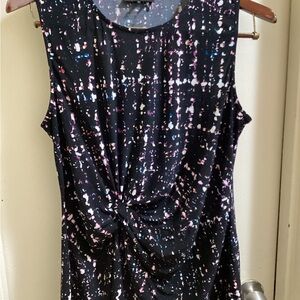 Stylish Black and Pink Women's Top